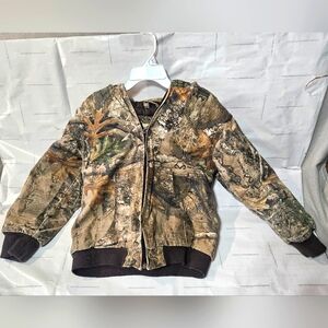 Blue Mountain Kids Medium Camo Jacket *Broken Zipper*